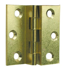 CERNIERA DOPPIA ZANCATA HxL mm 40x35 - bronzata