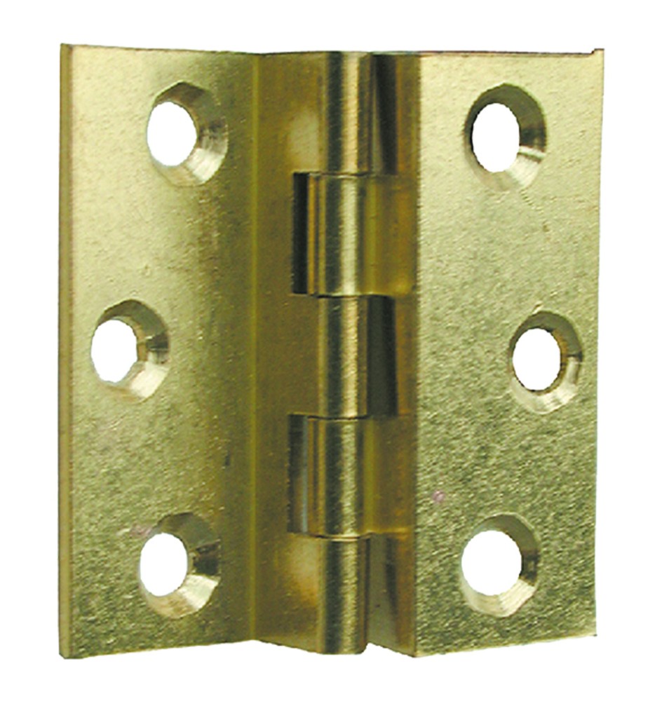 CERNIERA DOPPIA ZANCATA HxL mm 40x35 - bronzata