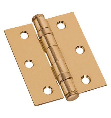 CERNIERA CON CUSCINETTI BRONZATA mm 75 x 75 - sp.2