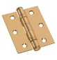 CERNIERA CON CUSCINETTI BRONZATA mm 75 x 75 - sp.2
