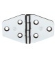 CERNIERA IN ACCIAIO INOX ART.854IN mm 40 x 70
