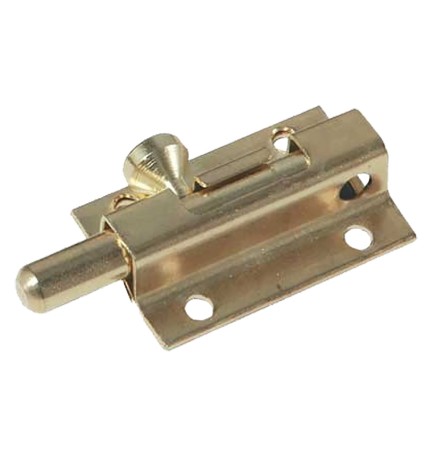 CATENACCIO TONDO CON PORTALUCCHETTO mm 110 - acciaio tropicalizzato