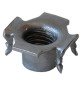 FONDELLO ACCIAIO TIPO 'RAGNO' Ø mm 22 x h 11 - M8