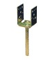 SUPPORTO DI ANCORAGGIO ART.788 mm 60  140