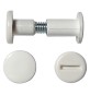 GIUNZIONE PER MOBILI mm 30÷40 - col. bianco