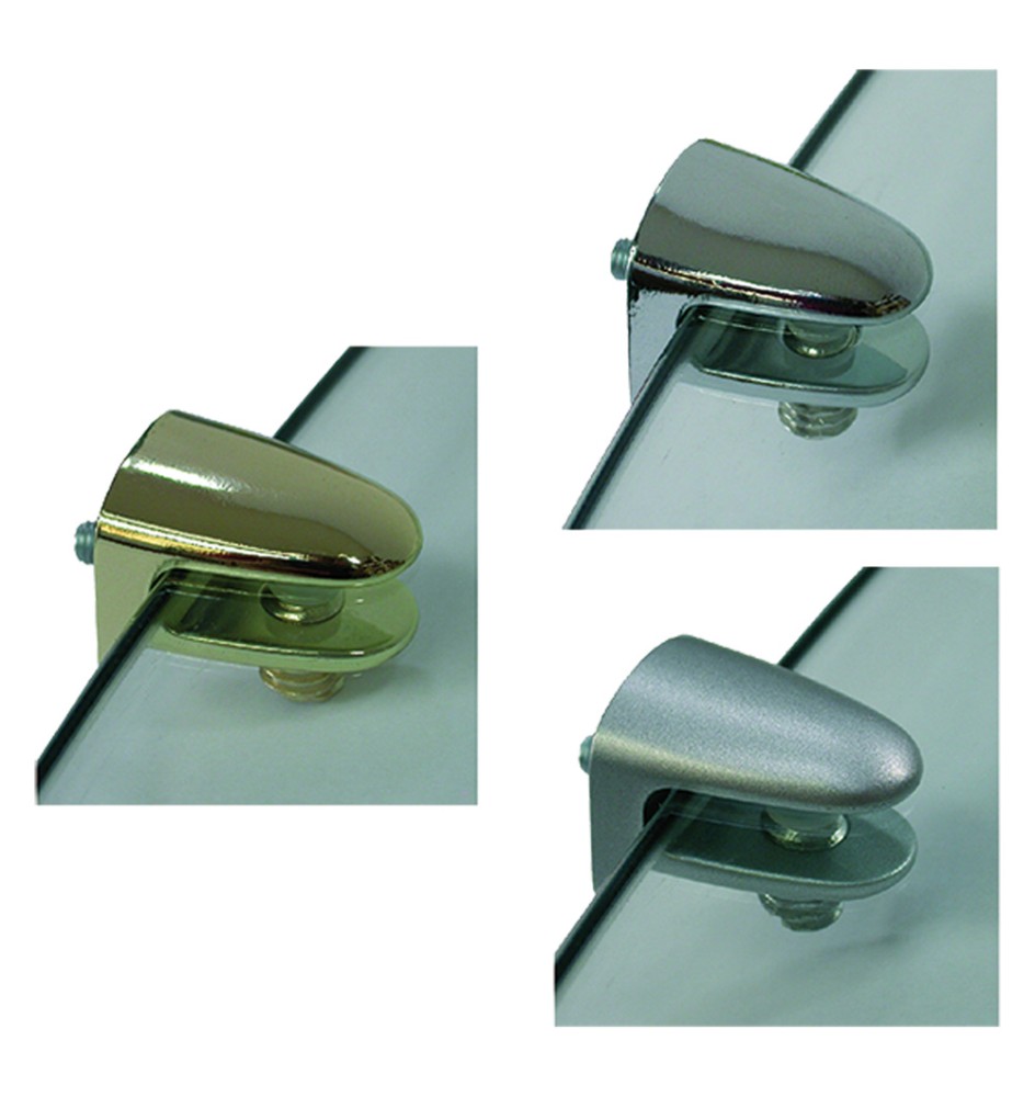 MORSETTO REGGICRISTALLO ottone lucido