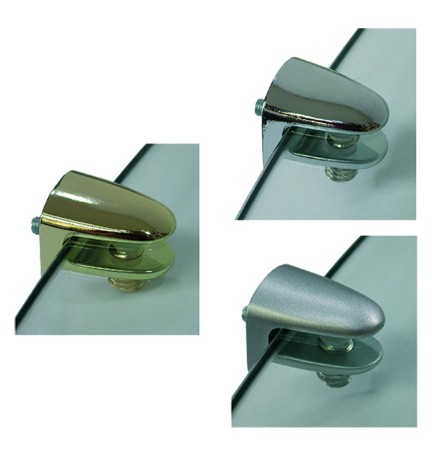 MORSETTO REGGICRISTALLO ottone lucido