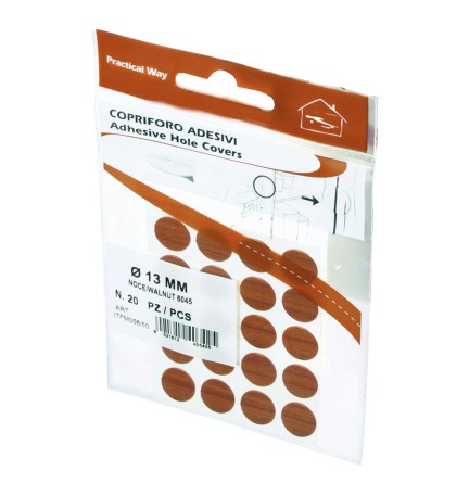 COPRIFORO ADESIVO colore bianco