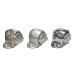 BLOCCAPORTA MAGNETICO mm 55,3 x 31 - finitura alluminio