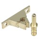 FERMAPORTA A PINZA nichelato