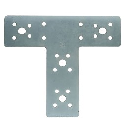 GIUNZIONE A 'T' mm 160 x 100 x 45 - foro Ø 10,5