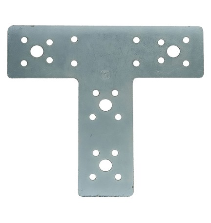 GIUNZIONE A 'T' mm 160 x 100 x 45 - foro Ø 10,5