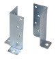SUPPORTO PER PILASTRI mm 45 x 45 x 130 - sp.2,5