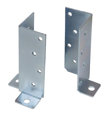 SUPPORTO PER PILASTRI mm 70 x 70 x 180 - sp.3,5