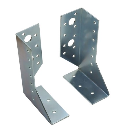 GIUNZIONE DI ESTREMITA' VARIABILE ALI INTERNE h. mm 120 base mm 80 - 2 pz