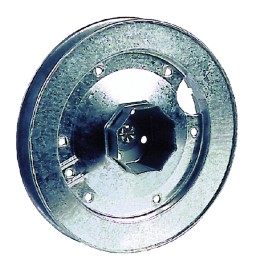 PULEGGIA CON CALOTTA mm 220