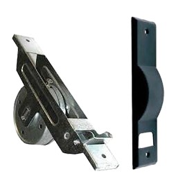 AVVOLGITORE AUTOMATICO SEMINCASSO mt 6 interasse 165 - placca nera