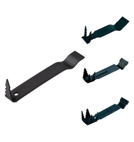 ARPIONE PER INFISSI n. 1 punta - mm 90 x 18 x sp. 1,8 - pz.40 x kg ca.