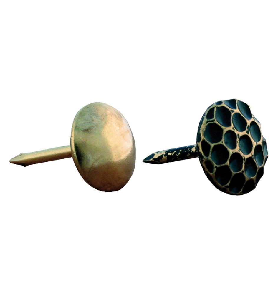 BULLETTE PER TAPPEZZIERE mm 9 ottone sfumate cf. 500 pz