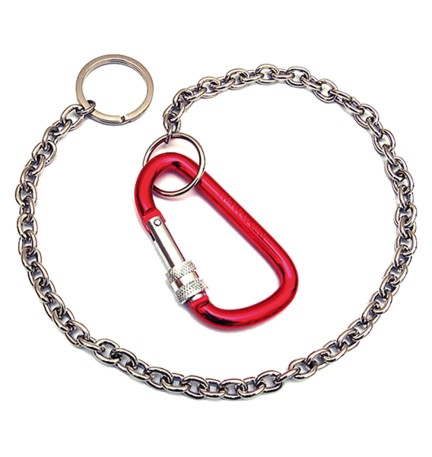 MOSCHETTONE CON CATENA Tipo grande c/catena cm 45