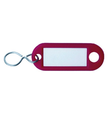 TARGHETTA PORTACHIAVI con gancio S cf. 100 pz