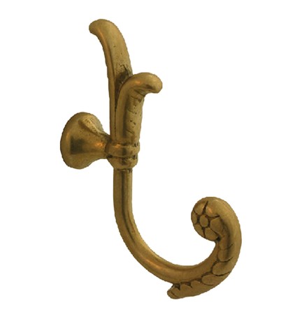 GANCIO PER TENDA 'TULIPANO' mm 90 x 65 - oro