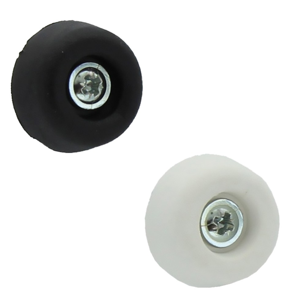 SOTTOSEDIA CONICO CON VITE mm 30 - colore nero