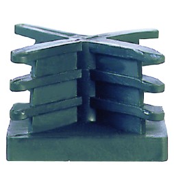 PUNTALE ALETTATO mm 25 x 25