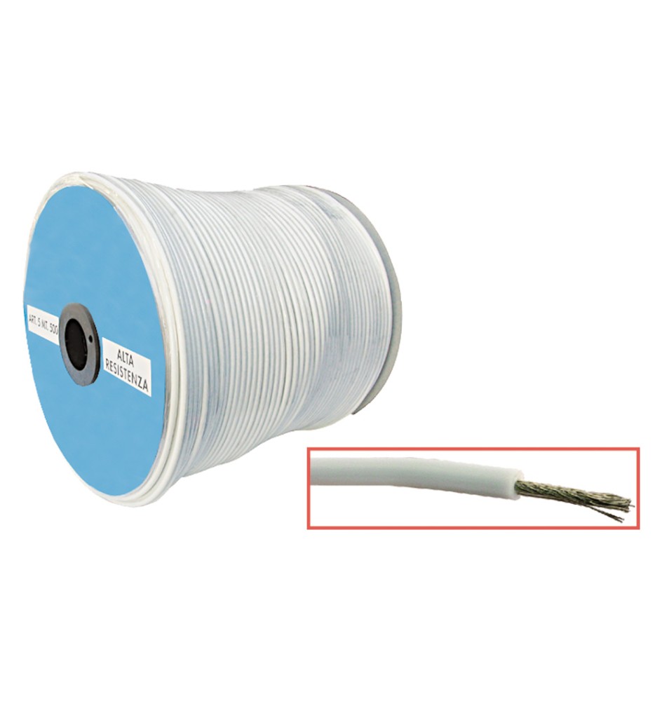 CAVETTO STENDIBIANCHERIA 'BIANCO L' ø 4,5 x mt 500