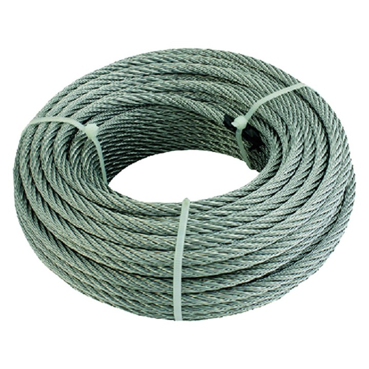 FUNE ACCIAIO INOX '316' mm 5 x rt. 25 mt