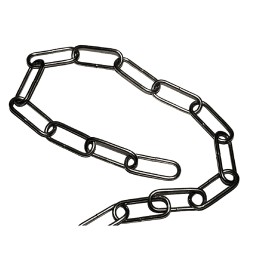 CATENA ORNAMENTALE TONDA 15 mt - ottonata