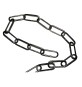 CATENA ORNAMENTALE TONDA 15 mt - ottonata