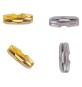 CHIUSURA A BASTONCINO Ø 3,6 mm / cf.25 pezzi - ottonata