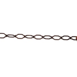 CATENA ORNAMENTALE PRETAGLIATA CATTEDRALE 2,5 mt - bronzata