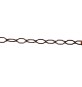 CATENA ORNAMENTALE PRETAGLIATA CATTEDRALE 2,5 mt - bronzata