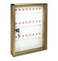 BACHECA PORTA CHIAVI cm 30 x 5 x 40 - 24 posti / bronzo