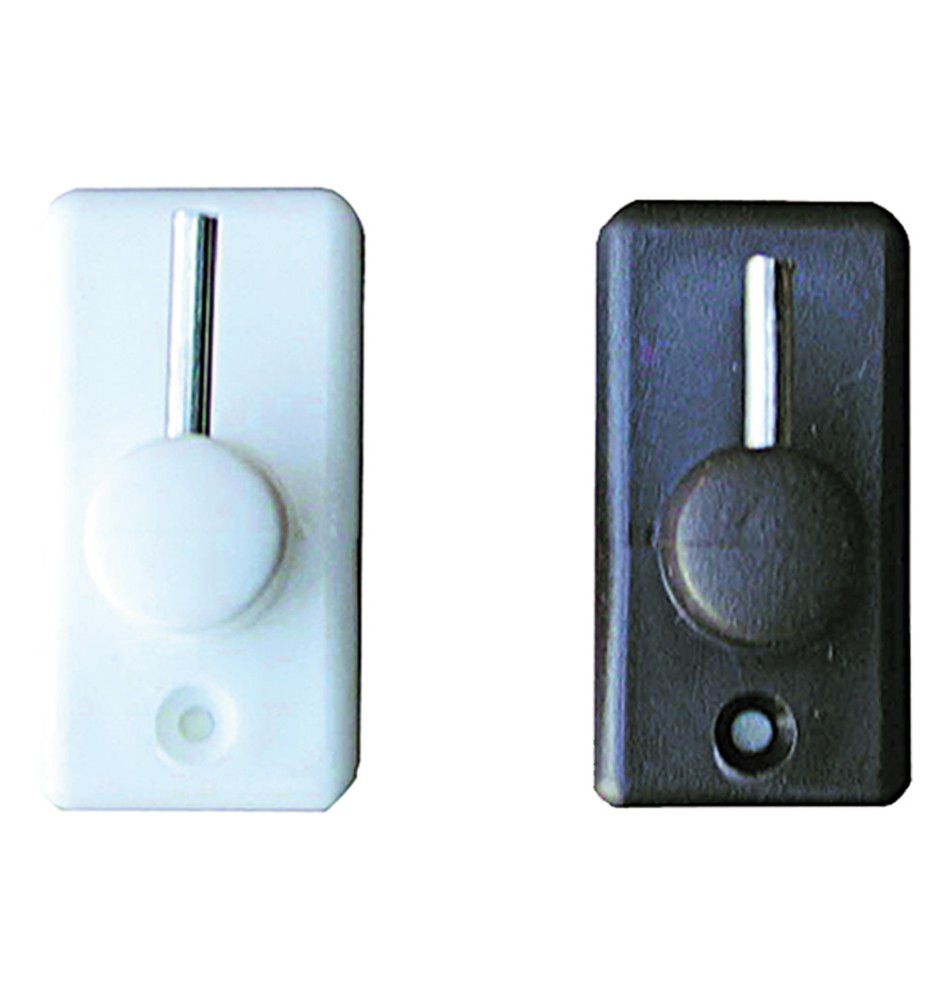 GANCIO ADESIVO IN PLASTICA PER BRIS BRIS marrone