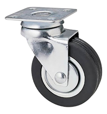 RUOTA PER MOBILI ART.160 ø 60 piastra mm 60 x 60