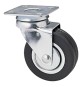 RUOTA PER MOBILI ART.160 ø 60 piastra mm 60 x 60