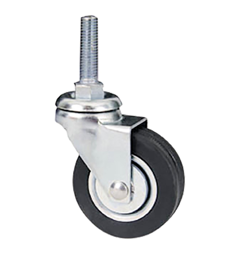 RUOTA PER MOBILI ART. 160/B ø 40 - perno mm 8 x 30 - nera
