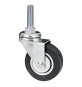 RUOTA PER MOBILI ART. 160/B ø 40 - perno mm 8 x 30 - nera