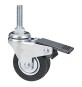 RUOTE PER MOBILI ART. 160 BIS/B ø 50 - perno M 8 x 30