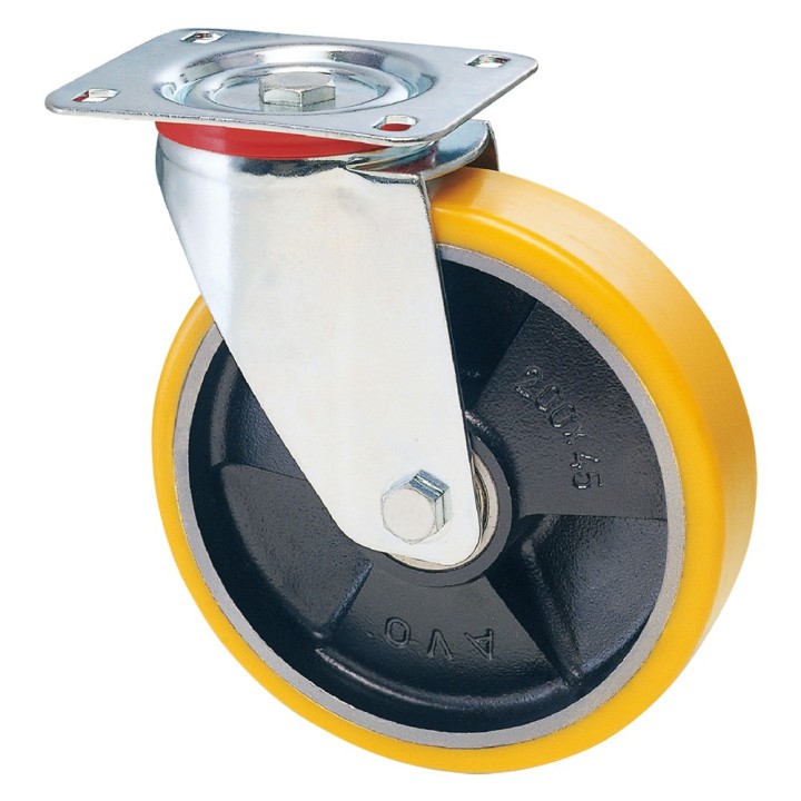 RUOTA PER CARRELLI ART. 22 ø mm 100 x 25 port. kg 120