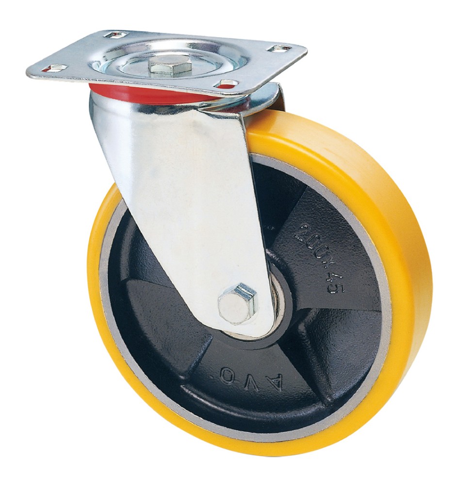 RUOTA PER CARRELLI ART. 22 ø mm 200 x 40 port. kg 300