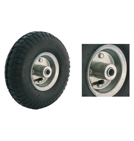 RUOTA PNEUMATICA PER CARRELLI 2 mozzi - ø mm 250