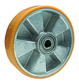 RUOTA PER TRANSPALLET ART. 18A mm 200 x 50 - foro mm 20