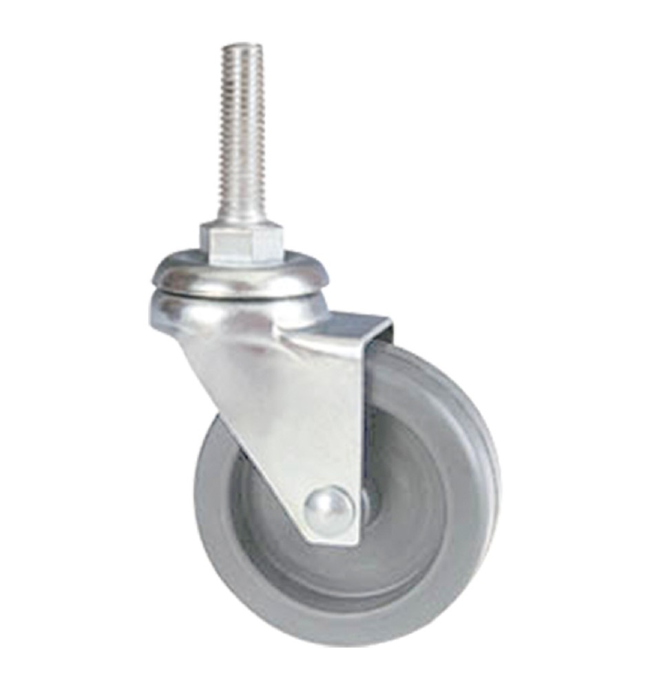 RUOTA PER MOBILI ART. 220/B ø 40 - perno mm 8 x 30 - grigia