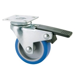 RUOTA PER MOBILI ART. 221/BIS ø 50 - piastra mm 40 x 40