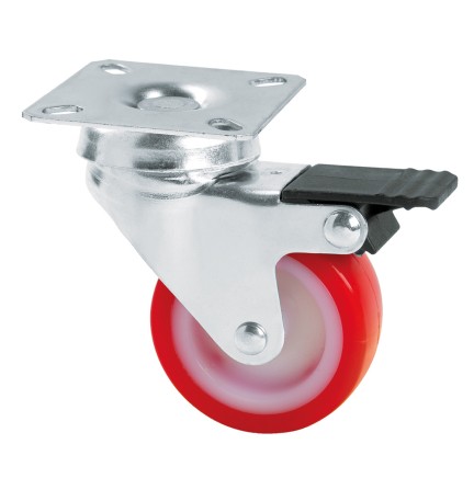 RUOTA PER MOBILI ART. 235/BIS ø 50 - piastra mm 40 x 40