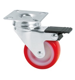 RUOTA PER MOBILI ART. 235/BIS ø 60 - piastra mm 60 x 60